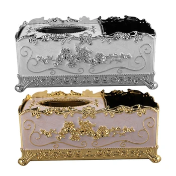 

HOT SALE Acrylic Tissue Box Paper Rack Office Table Accessories Home Office KTV Hotel Car Case Holder