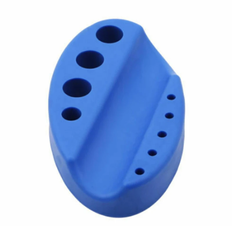 

New Pen Holder Stand Oval Silicone Tattoo Tools For Microblading Pigment Ink Cup Machine Permanent Makeup Tattoo Accessories