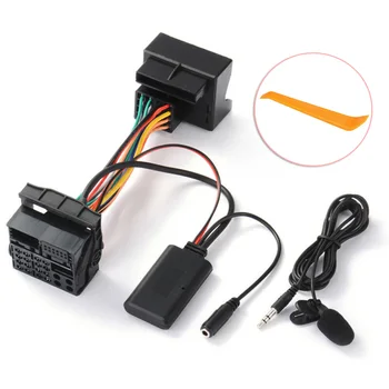 

150CM Car Stereo Bluetooth Aux-in Audio Cable Harness Adapter High Quality For Ford Mondeo Auto Aux Bluetooth Adapter