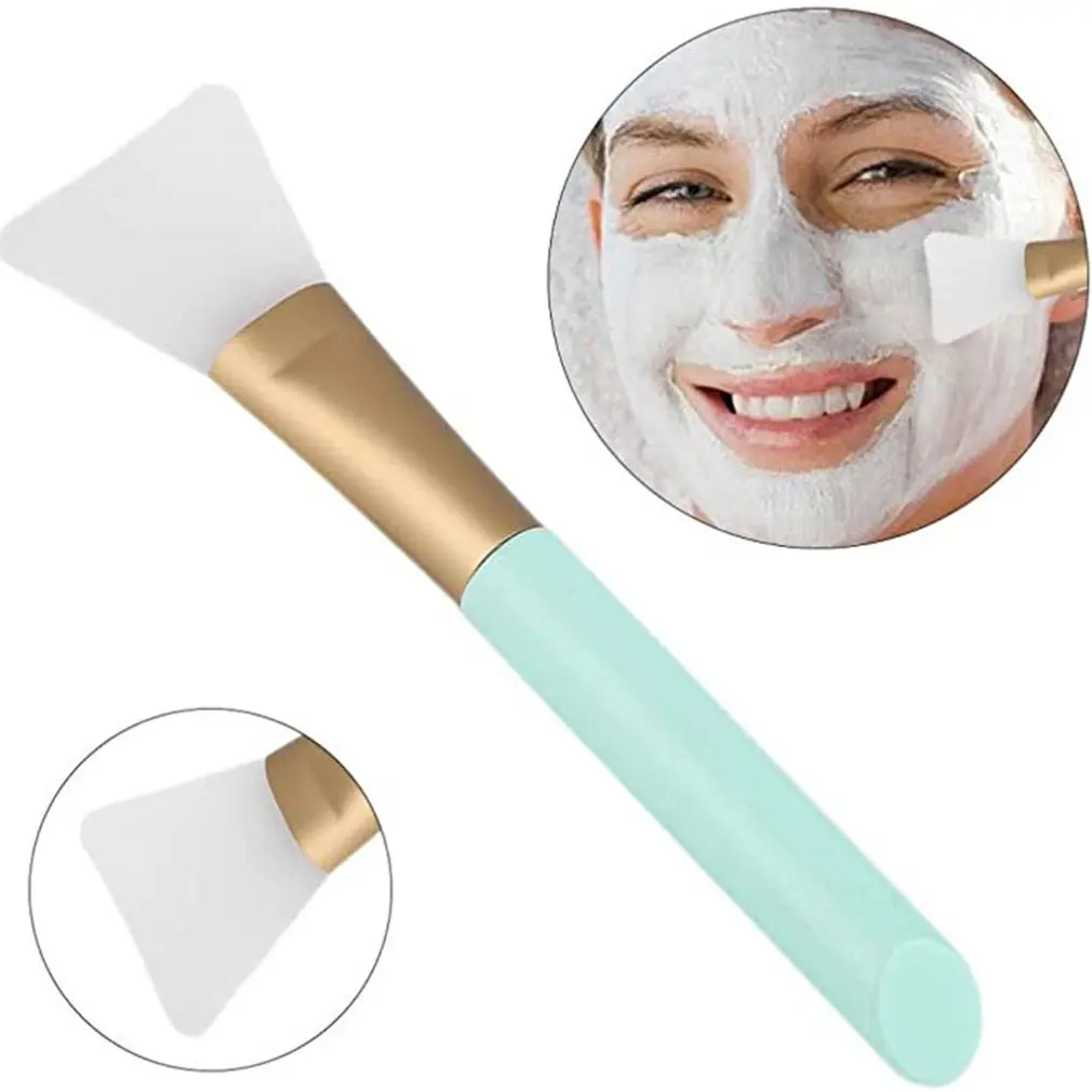 

Silicone cosmetic brush spot soft head DIY silicone facial mask brush export standard reliable quality comfortable and durable