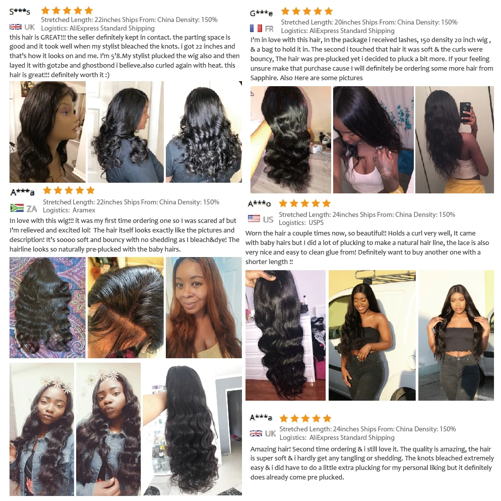  Brazilian Loose Wave Lace front Human Hair Wigs 13*4 Lace Wig Pre Plucked Hairline With Baby Hair B
