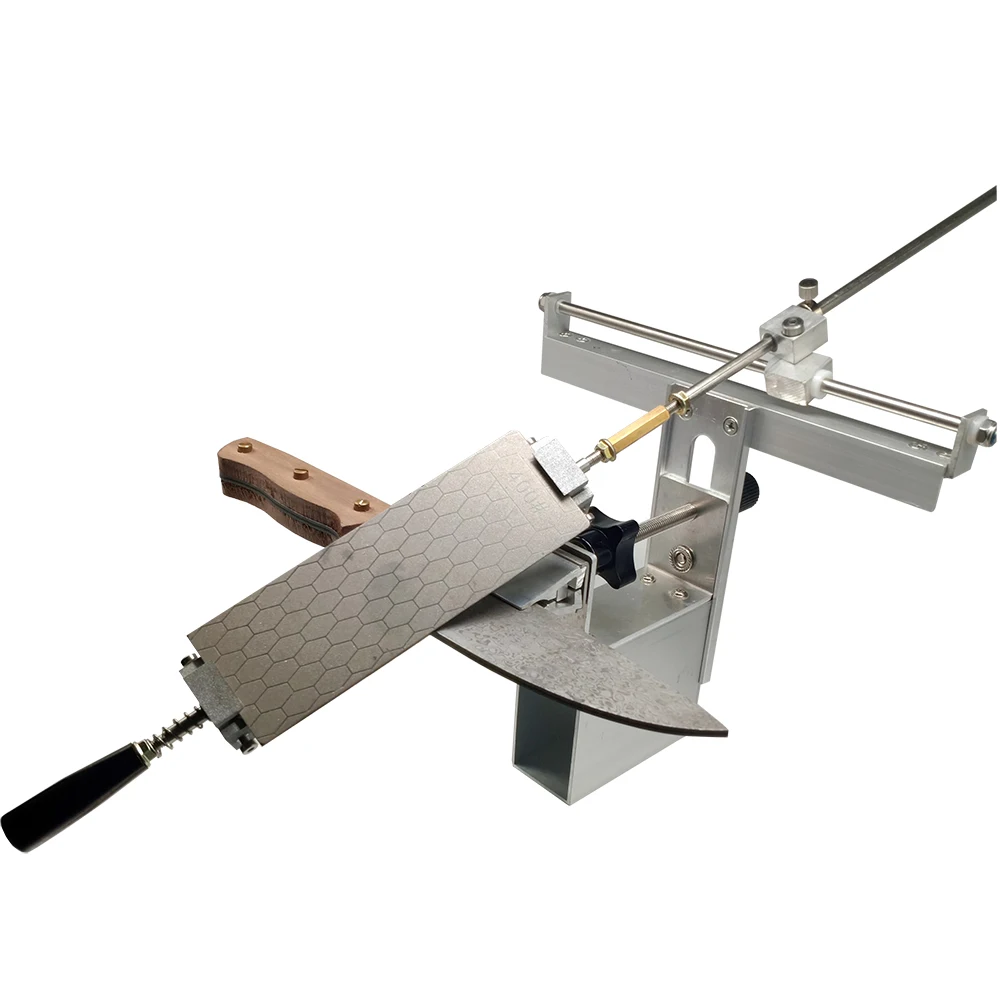 KME Knife sharpener Kitchen Knife 200 500 1000 diamond whetstone bar Leather strop Polishing