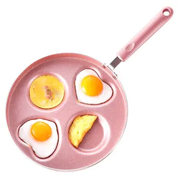 

Maifan Stone Four-hole Fried Egg Pan Pan Non-stick Pan Egg Dumpling Pan Iron Pan Fried Egg Artifact Induction Cooker Omelette