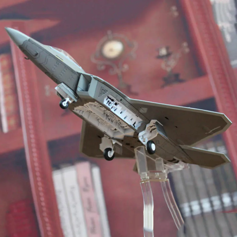 1/72 масштаб военный F-22 США Раптор истребитель сплав Модель FOV из печати 85082 военная модель моделирования детская игрушка подарок