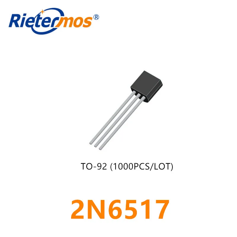 1000 шт. 2N6517 TO-92 6517 TO92 NPN 500MA 350V Оригинал | Электроника