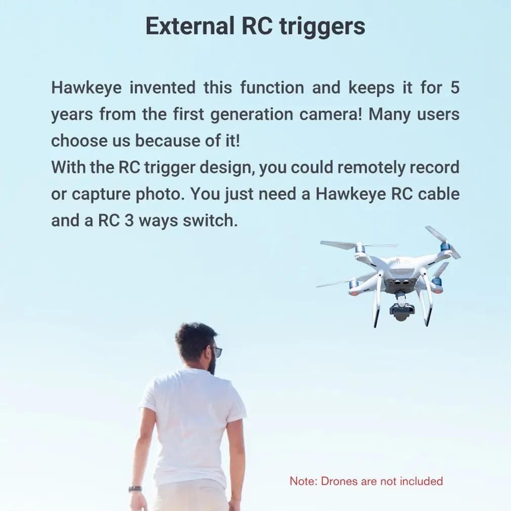 Hawkeye Светлячок Сплит 4K 160 градусов HD Запись DVR Мини FPV камера WDR одноплатная Встроенная микрофонная камера задержки для радиоуправляемого дрона