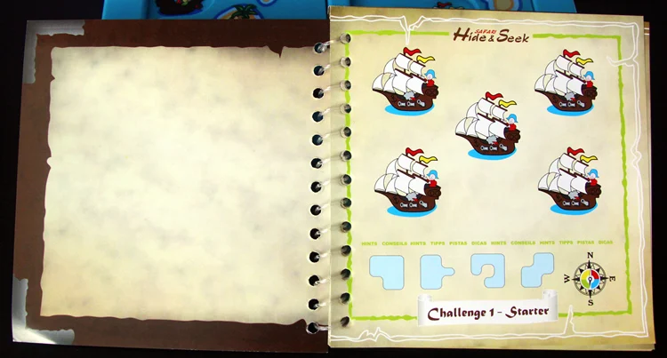  Baby Pirate Labyrinth Piracy 48 Task Checkpoint Children's Puzzle Toys Solution Pass Game