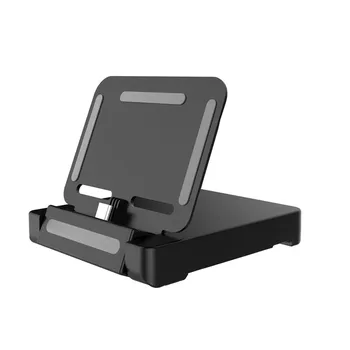 

For Nintendo Switch Lite Console Fixed Charger Portable Base Charging Dock Stand Holder with Card Slots for NS