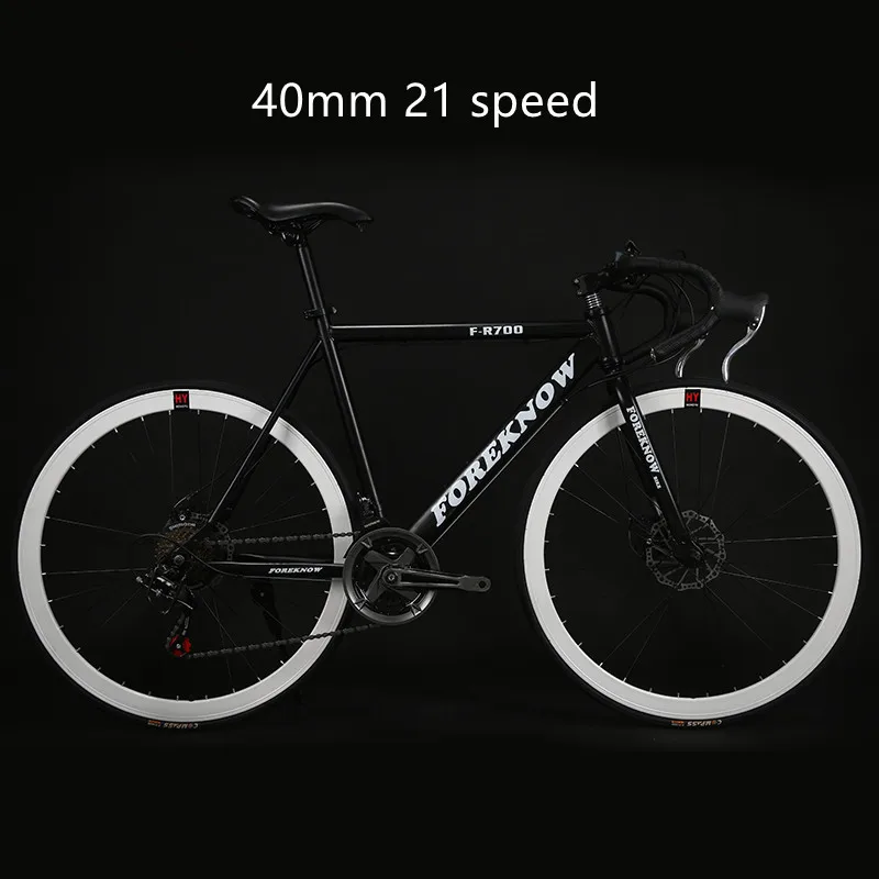 21 Speed Urban Racefiets Fiets 40Mm Wiel Set Fietsen Fietsen Volwassen Road  Substituut Fiets Koolstofstaal Stad racing Cyclus _ - AliExpress Mobile