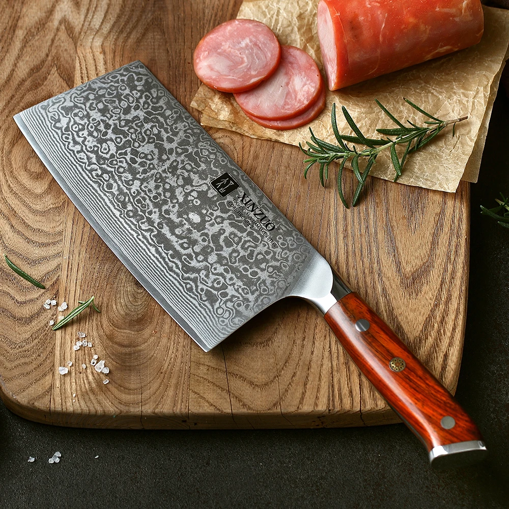 Нож для нарезки из дамасской стали 6 5 дюйма|damascus kitchen knife|japanese steel chef kniveschef knife |