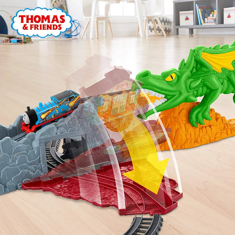 Оригинальный электрический локомотив thomas and friends из серии master игрушка для детей в