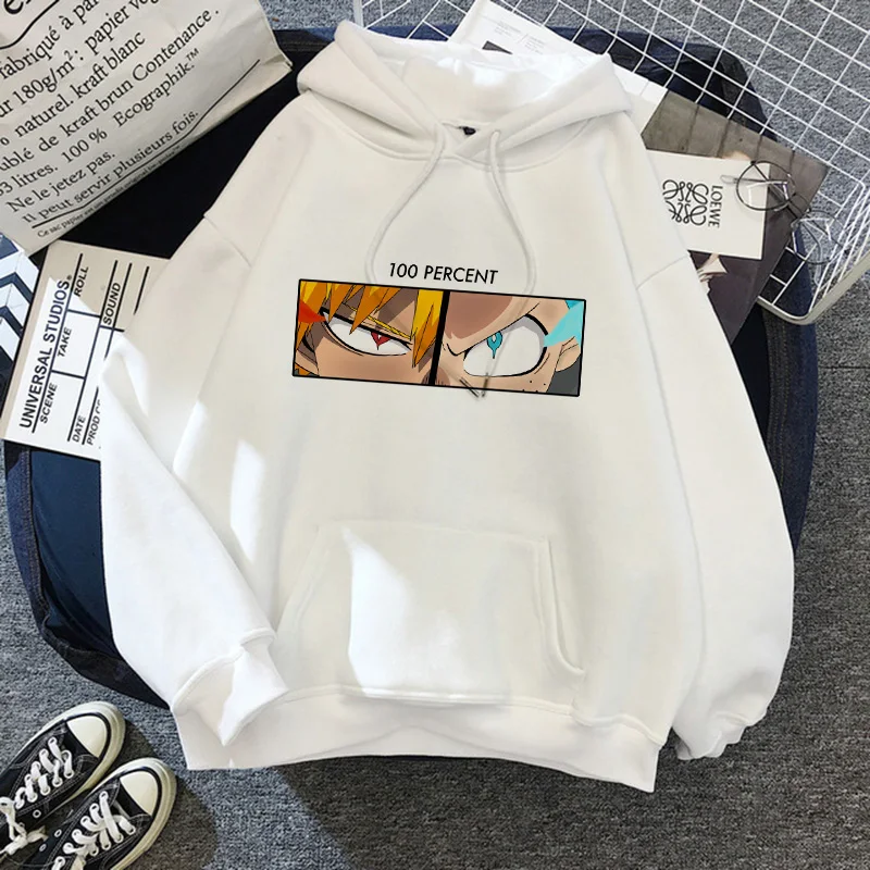 Sudadera con capucha de My Hero Academia para hombre, ropa de calle con  imágenes de dibujos animados de Boku No Hero Academia, …