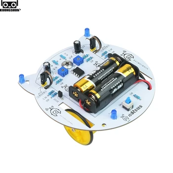 

DIY Mini Cat Tracking Robot in Paper Box without battery for arduino robot car
