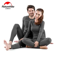Naturehike женский ультра мягкий зимний базовый многослойный комплект термобелье из микрофибры и флиса комплект кальсонов с флисовой подкладкой