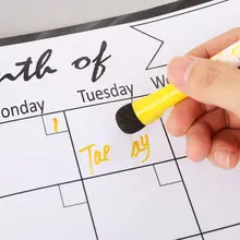 Ежемесячный Планировщик магнитная доска магниты на холодильник доска для рисования напоминания