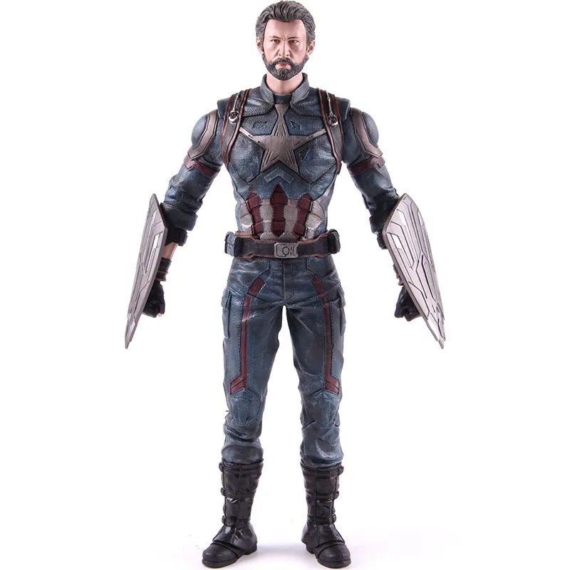 

Marvel Avengers Endgame Captain America Action Figure PVC Collectible Model Toy 12" 30cm