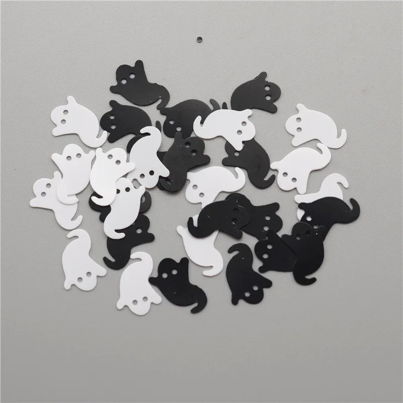 25g Ghost Shape Loose Sequins Pailettes For Kid DIY Party Halloween Decoration Festival Ornament DIY Accessories