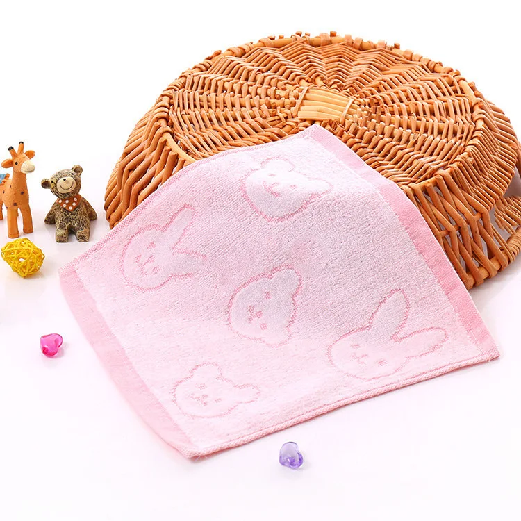  Pure Cotton Small Tower Children Face Wash Household Infant Soft Absorbent si fang jin Handkerchief