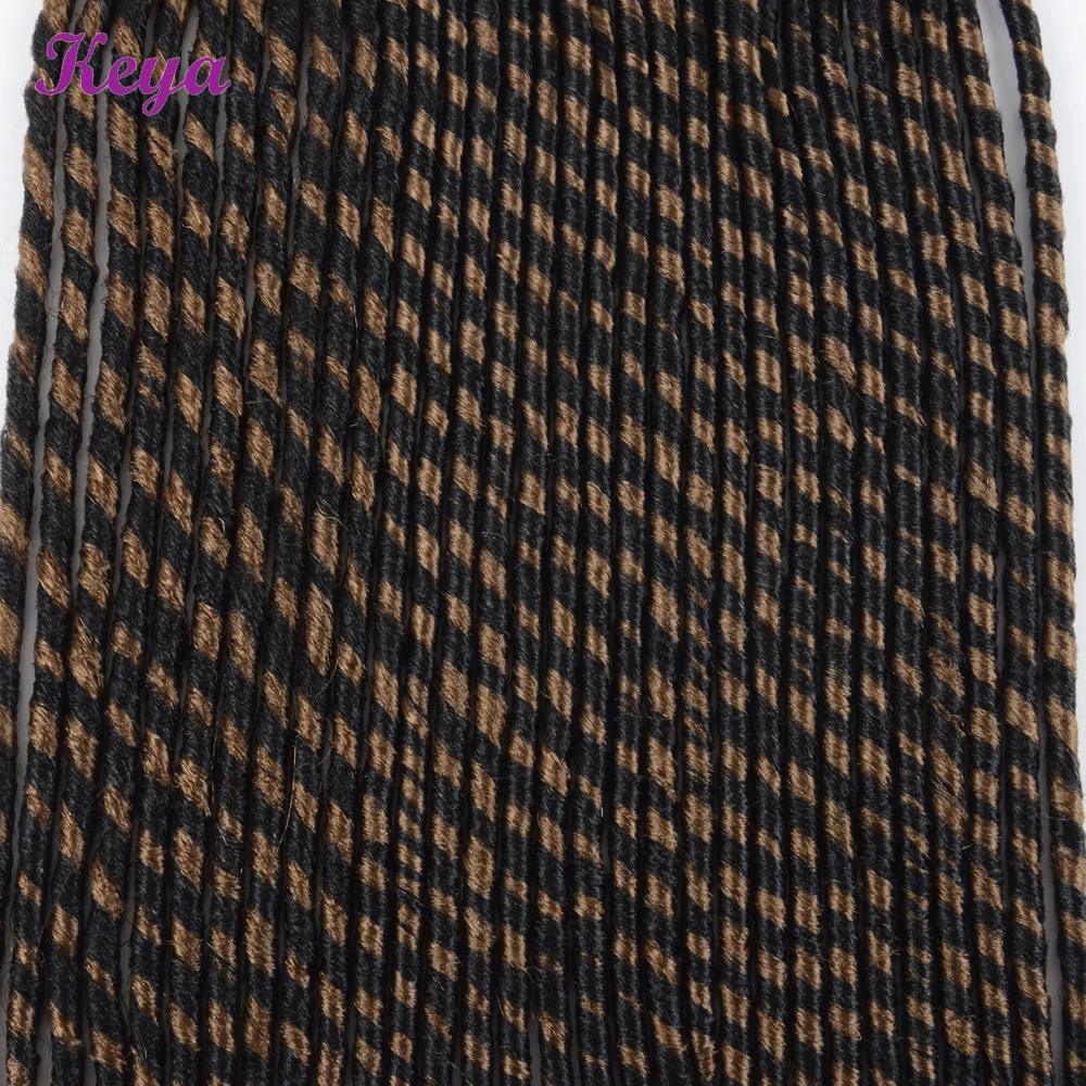 Faux Locs Crochet Hair 14 inch Braiding Hair Extensions 20 Roots/pack Soft Dreadlocks Synthetic Crochet Braiding Extension