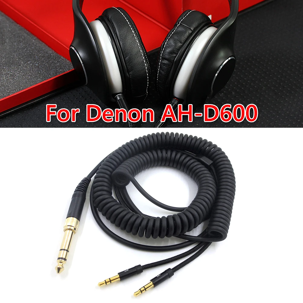 Wired Earphone Audio Cable for Denon AH-D7100/D9200/HIFIMAN Sundara Ananda HiFi Wire Headset Headphone Spring Cord | Электроника
