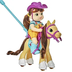 Hasbro – ensemble de Cowboy pour bébé, poupée, maison de jeu, jouet éducatif pour enfants, cadeau 