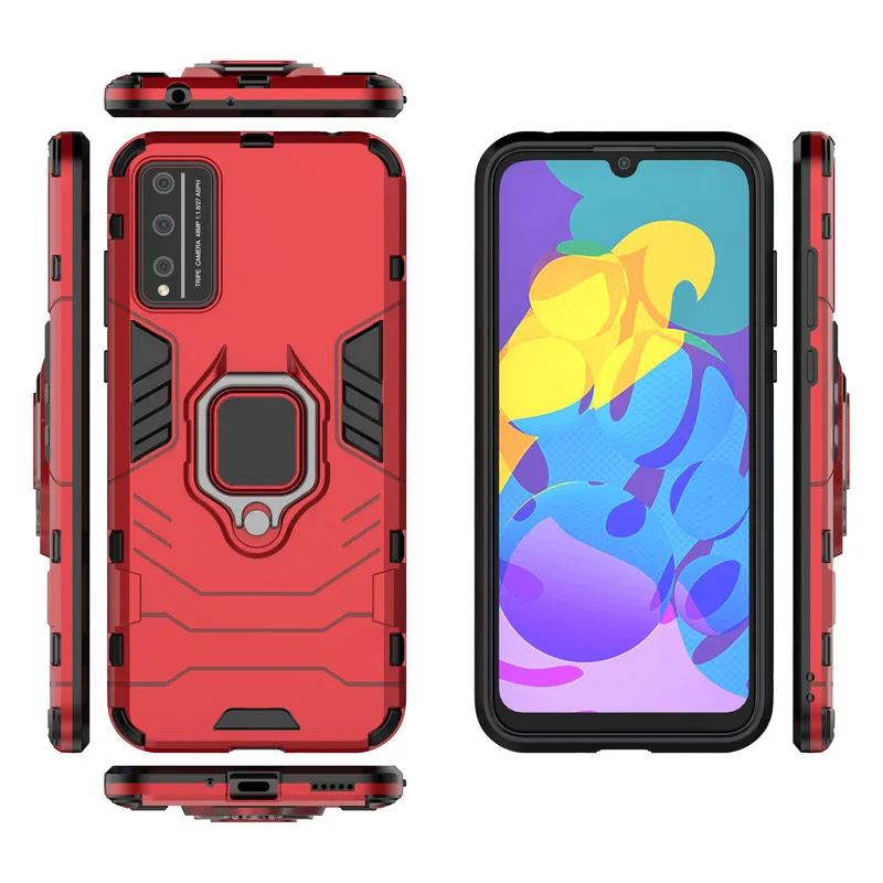 

Anti-fall Case For HuaWei Honor Play 4T Pro Fashion Shockproof Hard Stand Back Cover For HuaWei Honor Play 4T Dust-proof Cover