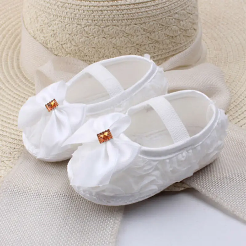 0-18M Newborn Baby Boy Girl Soft Sole Cotton Crib Shoes Anti-slip Sneaker Prewalker First Walkers Trainers