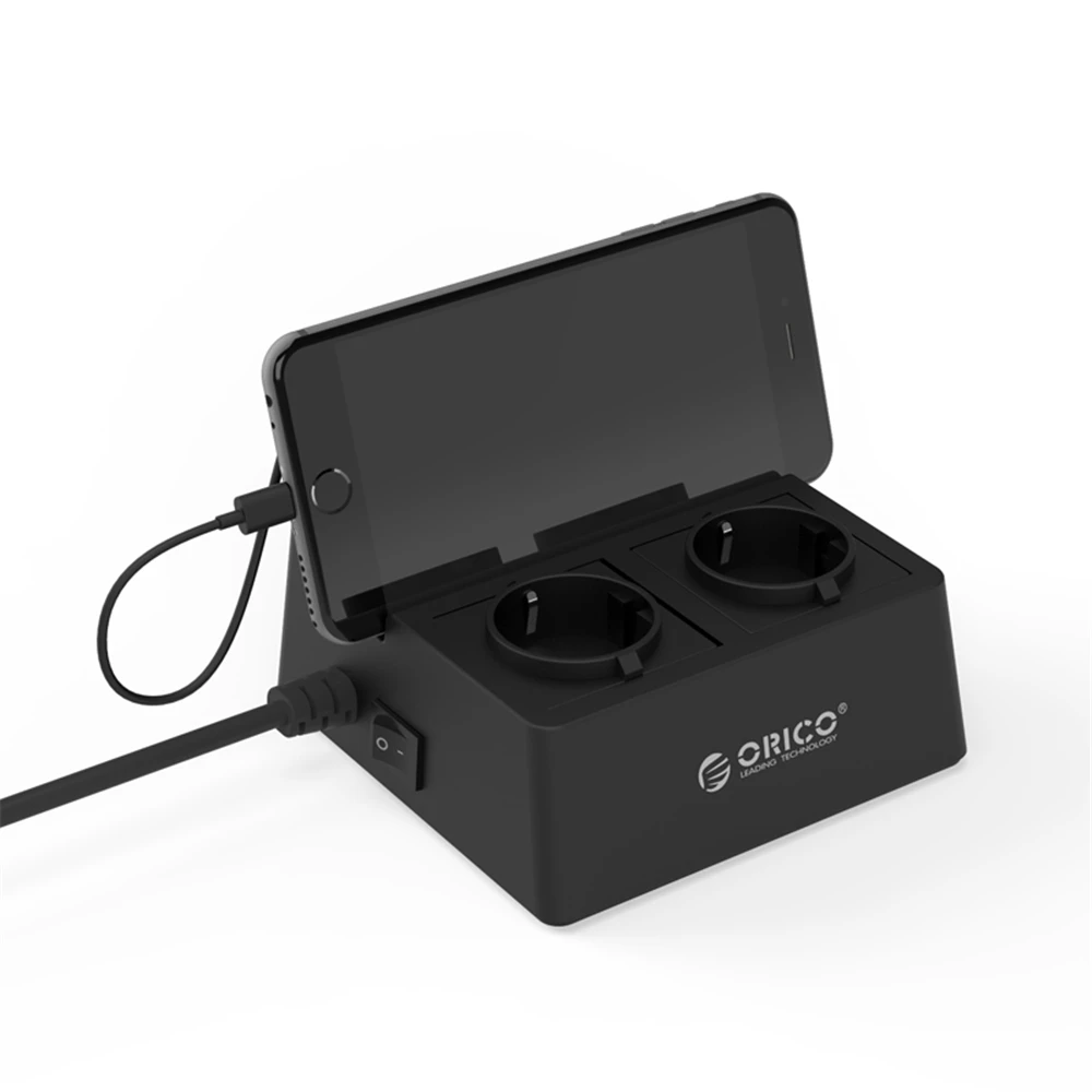 ORICO настольное зарядное устройство 5 USB 2 AC порт быстрая зарядка USB зарядное устройство Защита от перенапряжения разъем для телефонов планшет Настольный