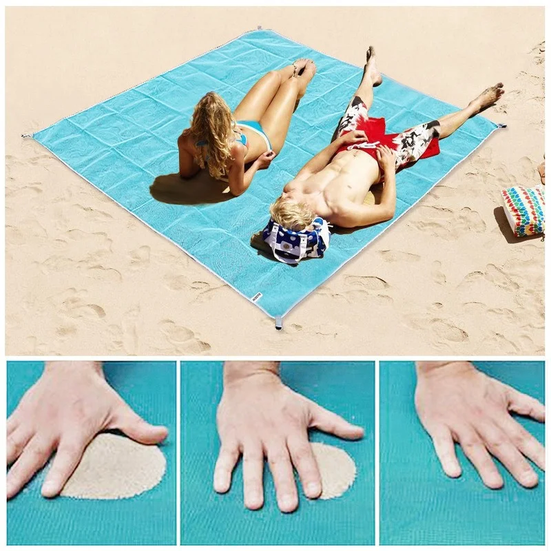 Beach Mat Magic Sand Towels Blanket Portable Anti Towel Travel Summer Dropshipping Large Beachtowel |