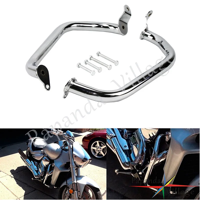 Стальные аварийные брусья для мотоцикла SUZUKI 8. 9 M109R 2006-2014 2015 2016 2017 защита двигателя