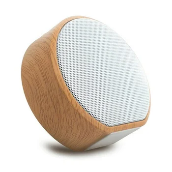 

A60 Wood Style Stereo Wireless Bluetooth Speaker TF AUX USB Player Accessories