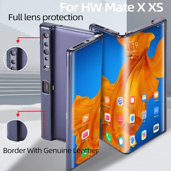 

Genuine Leather huawei mate xs case huawei mate x case mate x xs kickstand huawei mate x xs 5g case cover Matex Folding case