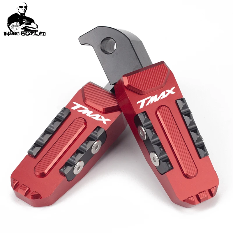 Motorcycle Rear Foot Peg Footrest CNC Rear Passenger Footrests For Yamaha Tmax 500 T-max 530 sx dx 2012-2019 2018 T Max XP500 (12)