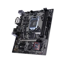 Цветная материнская плата BATTLE-AX B365M-D V20 LGA 1151, игровая материнская плата, Поддержка процессоров Intel LGA1151 coffee Lake-S