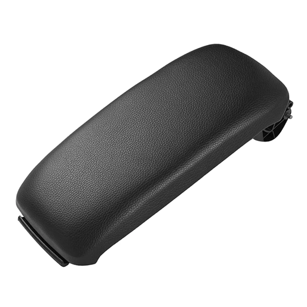 Black Car Armrest Lid Cover Protector Storage Box for Audi A3 OE: 8P0864245P Size: 250x120mm