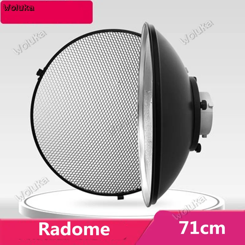 Radome Диаметр 71 см Диффузор Сетка Улей Боуэн рот Студия Вспышка Аксессуары Светоотражающий Обтекатель CD50 T03