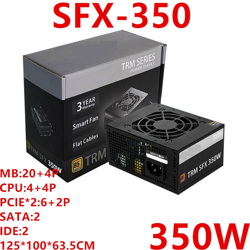 New Original PSU For Thermaltake(Tt) 350W ITX SFX Recreational Machines Silent Mini-power Supply Power TRM SFX-350 | Компьютеры и офис