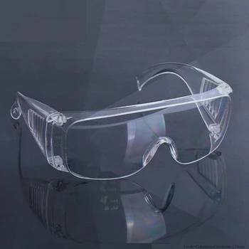 

PC-Safety Glasses Eye Protection Anti-Dust&Shock Goggles Transparent Eyepiece Chemical Gafas Proteccion