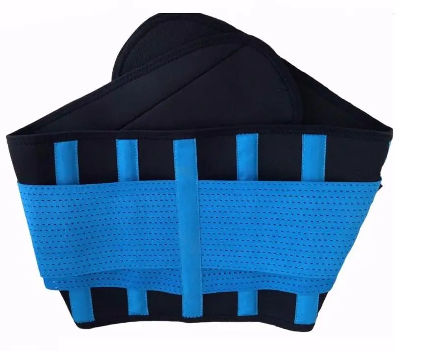 Women Body Shaper Slimming Shaper Belt Girdles Firm Control Waist Trainer Cincher Shapewear Stomach Slimming Belt Plus Size - Цвет: Синий