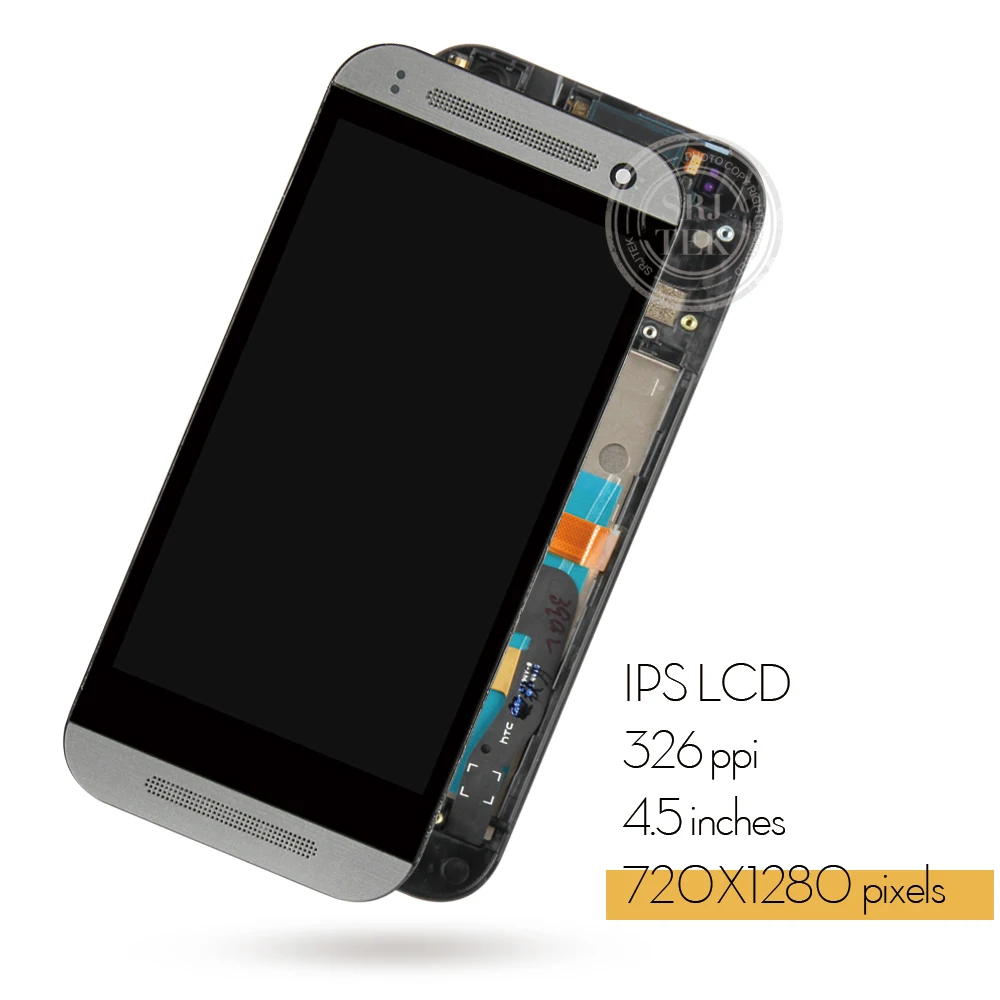 100% протестированный 4 5 &quotдля HTC One Mini 2 M8 мини сенсорный ЖК экран с рамкой для