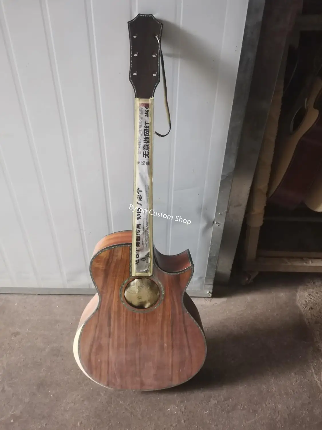 Free Shipping Florence Cutaway Armrest Ps14ce Acoustic Guitar,ebony