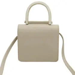 ABZC-женская сумка-клатч элегантная деревянная ручка женская маленькая сумка через плечо с клапаном