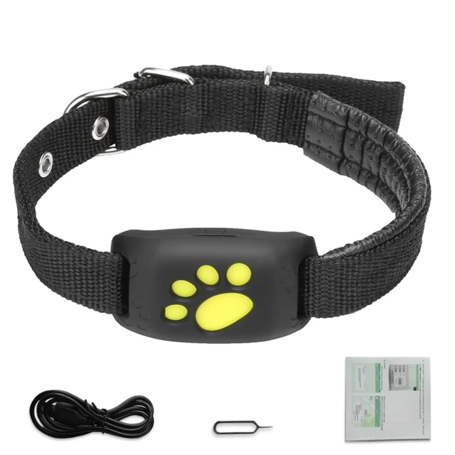 Pet Gps Tracker Ip65 Waterproof Mini Smart Pet Tracker Dog and Cat Collar Waterproof Callback Function Agps Lbs Sms Positioning