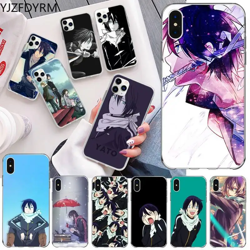 Чехол для телефона с аниме Noragami yato Aragoto iphone 12 pro max 11 XS MAX 8 7 6 6S Plus X 5S SE 2020 XR | Мобильные