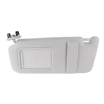 

New Driver Side Gray Sun Visor Left for 2007-2011 Toyota Camry Without Sunroof US Car Accessories