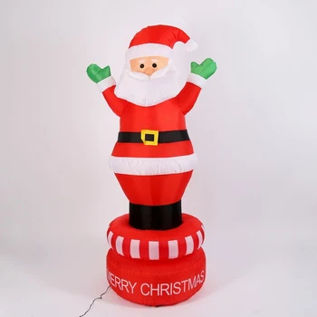 

Inflatable figure "Santa Claus" (revolves around itself)