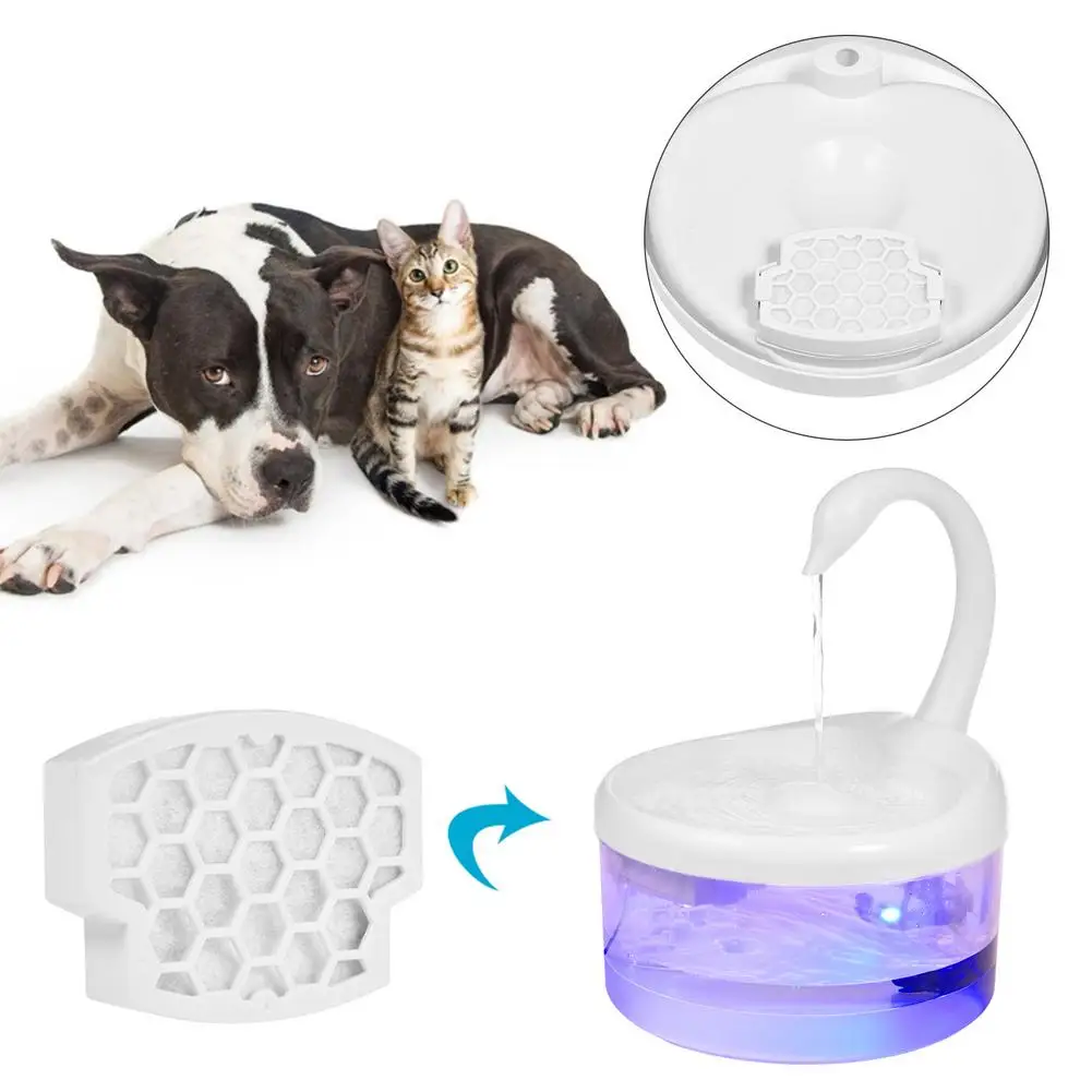 2L Automatic Pet Cat Water Fountain with LED