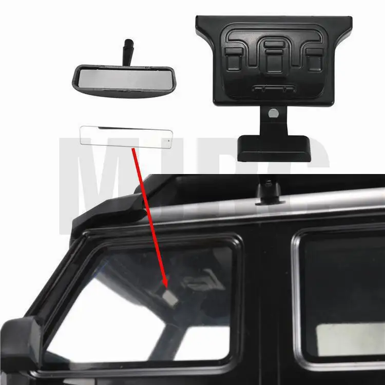 Per Trax Trx-4 G500 Trx-6 G63 88096-4 Specchi Interni Riflettori In Metallo Per Interni
