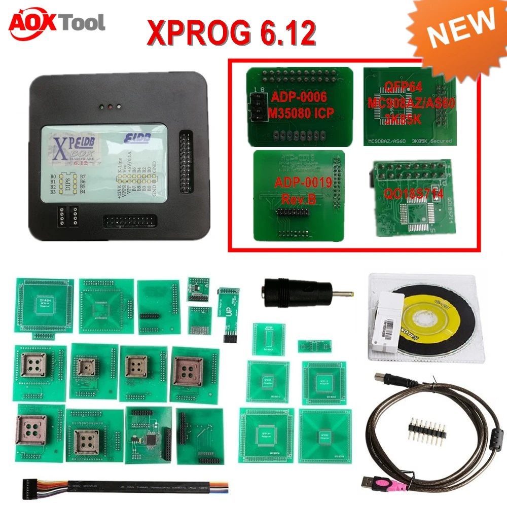 Новинка ПРОГРАММАТОР XPROG V6.12 X PROG Box Xprog ECU Tool XProg ELDB 6 12 M V6.12| |
