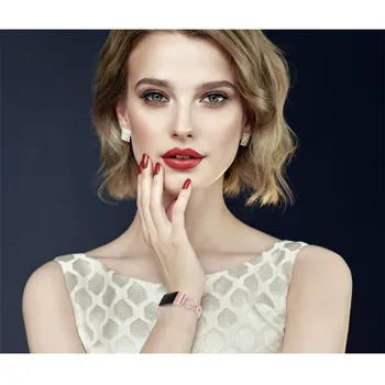 

2019 for wearable devices Replacement Crystal Diamond Watch Band Wrist Strap Bracelet For Fitbit Charge 2 support smartwatch